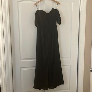Francesca Black Maxi Dress Large
